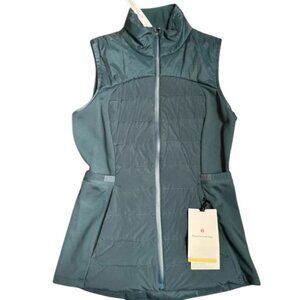 NWT Lululemon Down For It All Vest Submarine - Size 6